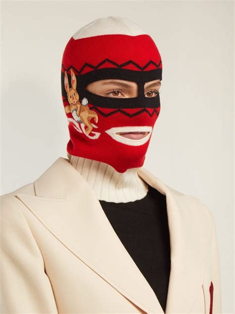 balaclava hat gucci|Gucci cancelled.